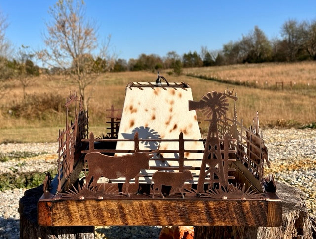 Western Corral Chandelier