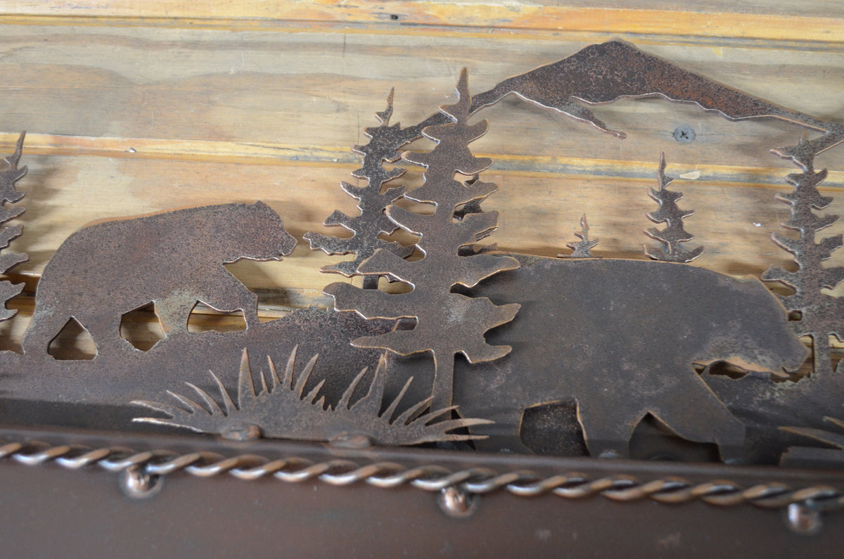 Vanity Bear Lodge Light Bears Cozy Mountain Light Lake Cabin Bear Bathroom Vanity Light Mountain Lodge Decor Bear Light