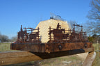 Chandelier Western Corral Rustic Farm Light Sheepskin Cowboy Chandelier Barn Wood Metal Art Pendant Cattle Chandelier Ranch