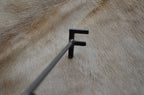 Branding Iron for Steak, Wood, Leather. Handmade Metal Branding Iron. Individual Letter 2" Steak brand, Grill Gift