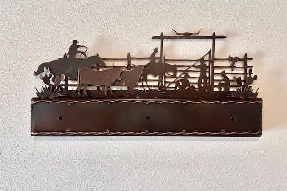 Vanity Lights Corral Western Light Cowboy Bathroom Light Western Ranch Light Farm Rustic Bath Light Cattle Decor