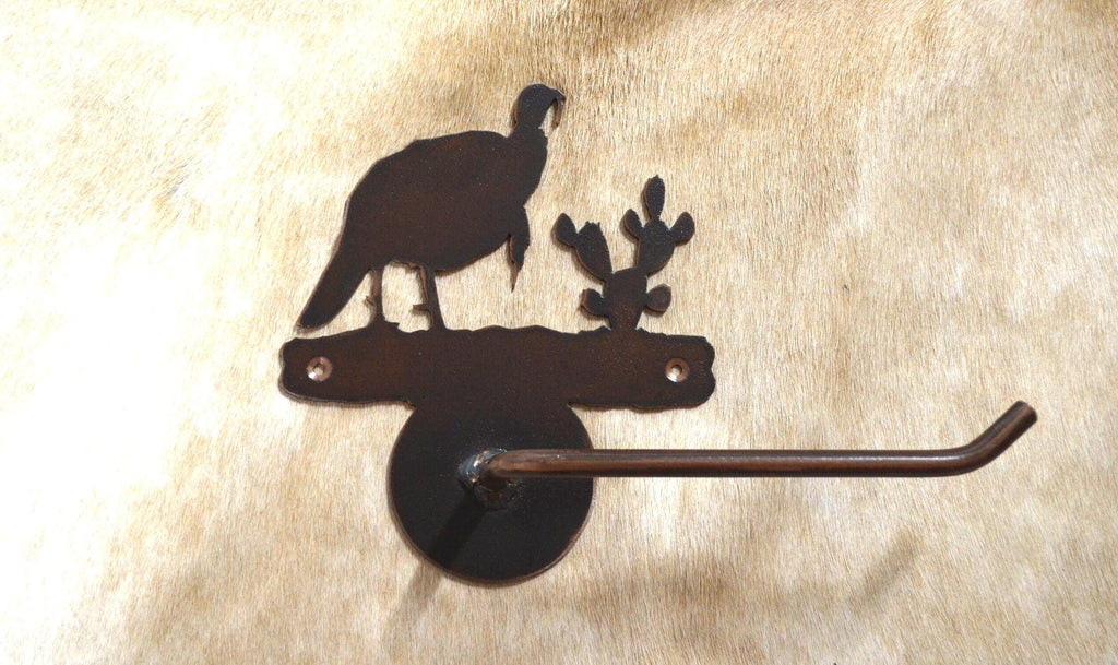 TP Holder Turkey Toilet Paper Holder Rustic Lodge Bath Hardware Cozy Cabin turkey Bathroom Hunters Gift