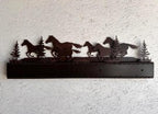 Vanity Bath Light with Running horses on top