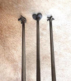 MINI Branding Iron: Handmade Metal Brand for Leather, Wood, and Steak Sizes in description below, Hat Brands, Small Stamp brands