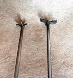 MINI Branding Iron: Handmade Metal Brand for Leather, Wood, and Steak Sizes in description below, Hat Brands, Small Stamp brands