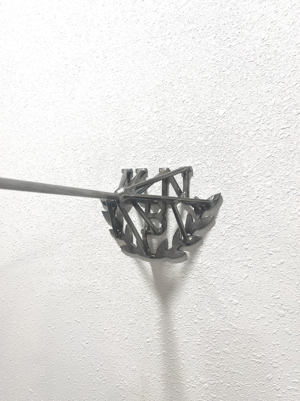 Custom Branding Iron: Laurel Leaf Wreath, Personalized Initials for Wedding Unity Ceremony
