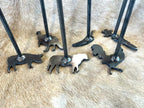 Branding Iron Gift Steak Brands Grill Gift Characters Animals 2" Branding Iron Grill Gift Dad Gift for Him Brand Ceremony Anniversary Gift