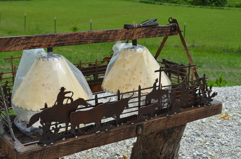 Corral Rectangle Chandelier