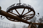 Cattle Drive Wagon Wheel Chandelier